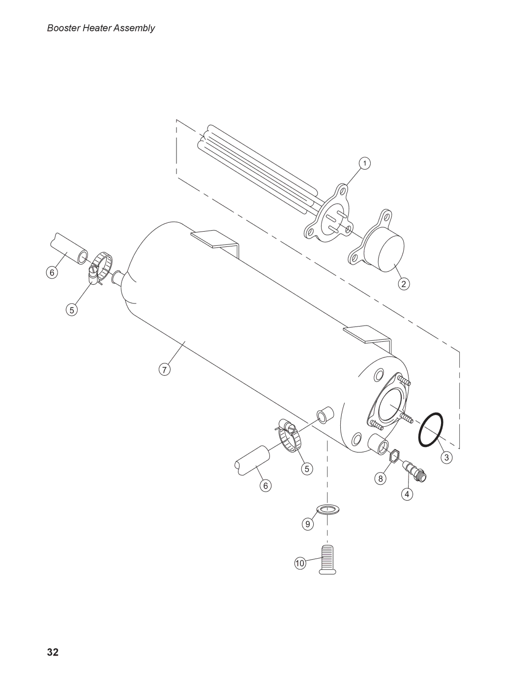 Moyer Diebel 301HT M2 installation manual Booster Heater Assembly 