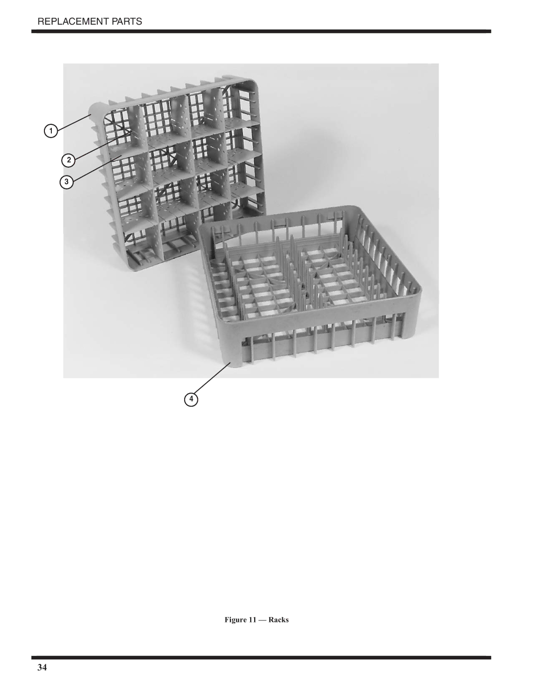 Moyer Diebel MD18-1, MD18-2 technical manual Racks 