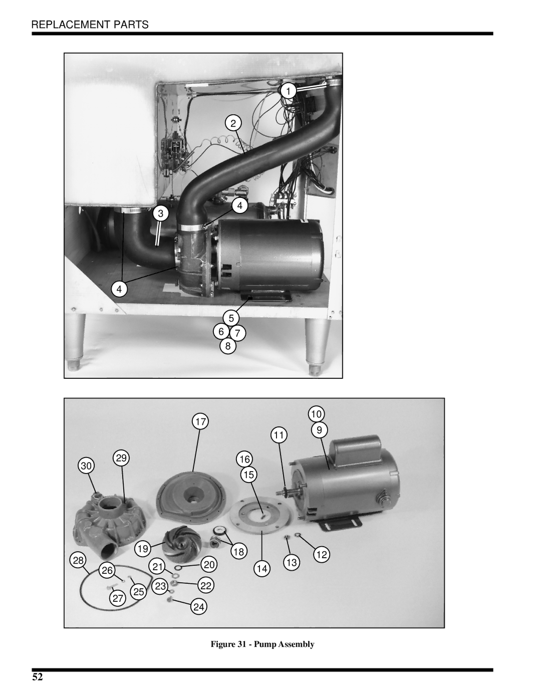 Moyer Diebel MH-6NM2, MH-60M2, MH-6LM2 technical manual Pump Assembly 