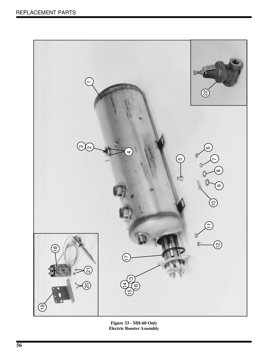 Moyer Diebel MH-60M2, MH-6NM2, MH-6LM2 technical manual MH-60 Only Electric Booster Assembly 