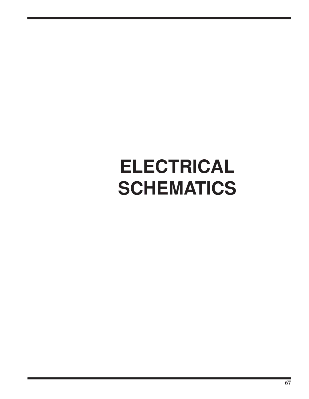 Moyer Diebel MH-6NM5, MH-6LM5, MH-60M5 technical manual Electrical Schematics 