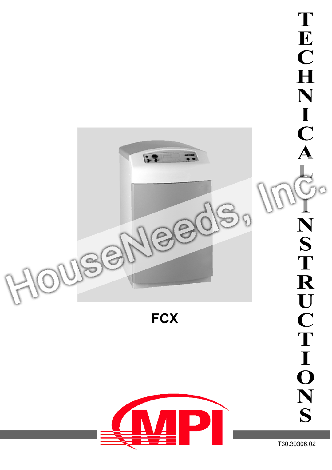 MPI Technologies FCX manual T30.30306.02 