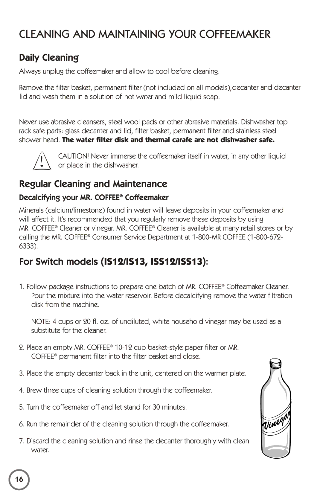 Mr. Coffee 115949 manual 