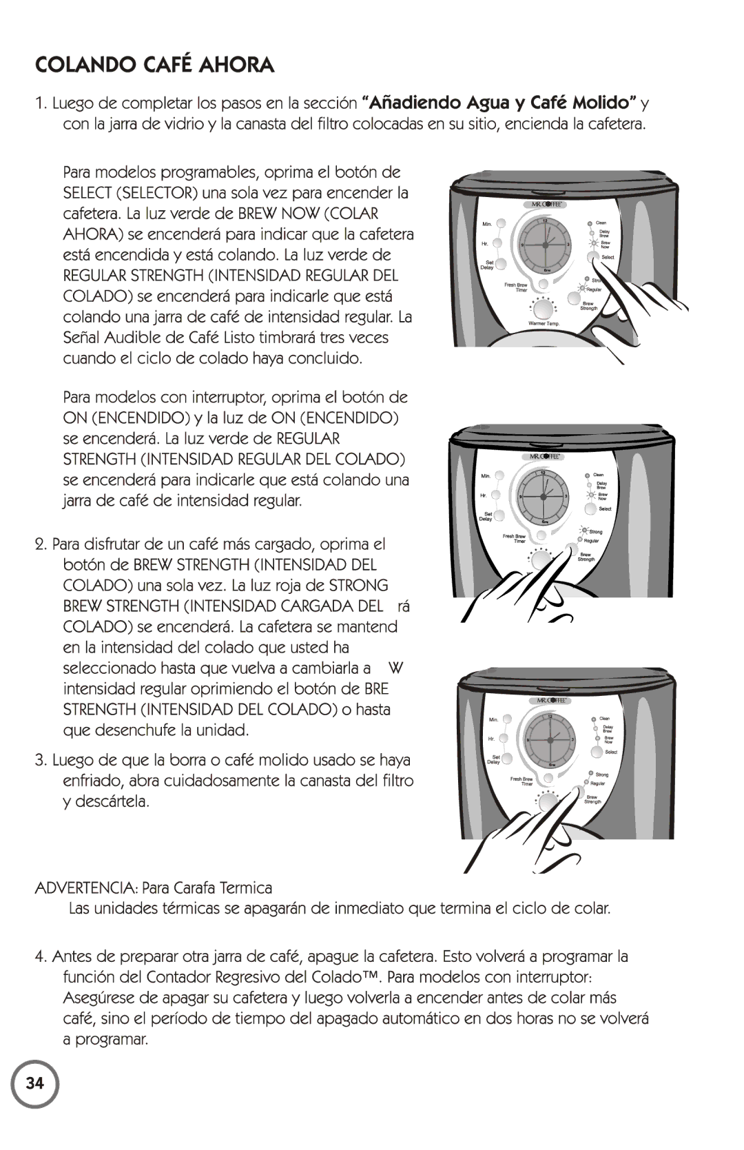 Mr. Coffee 115949 manual 