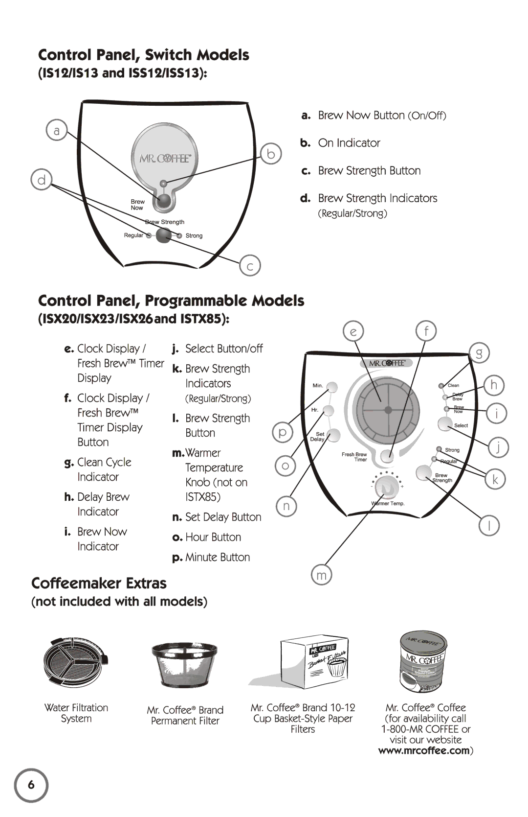 Mr. Coffee 115949 manual 