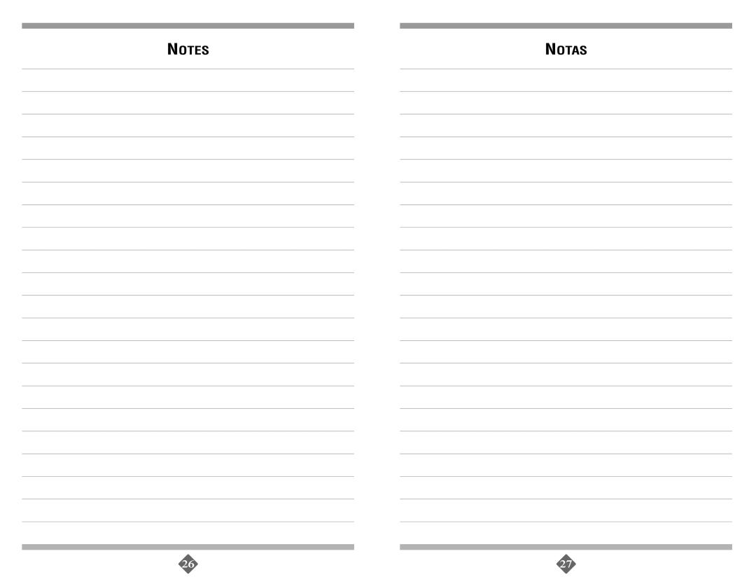 Mr. Coffee ECMP40 instruction manual Notas 