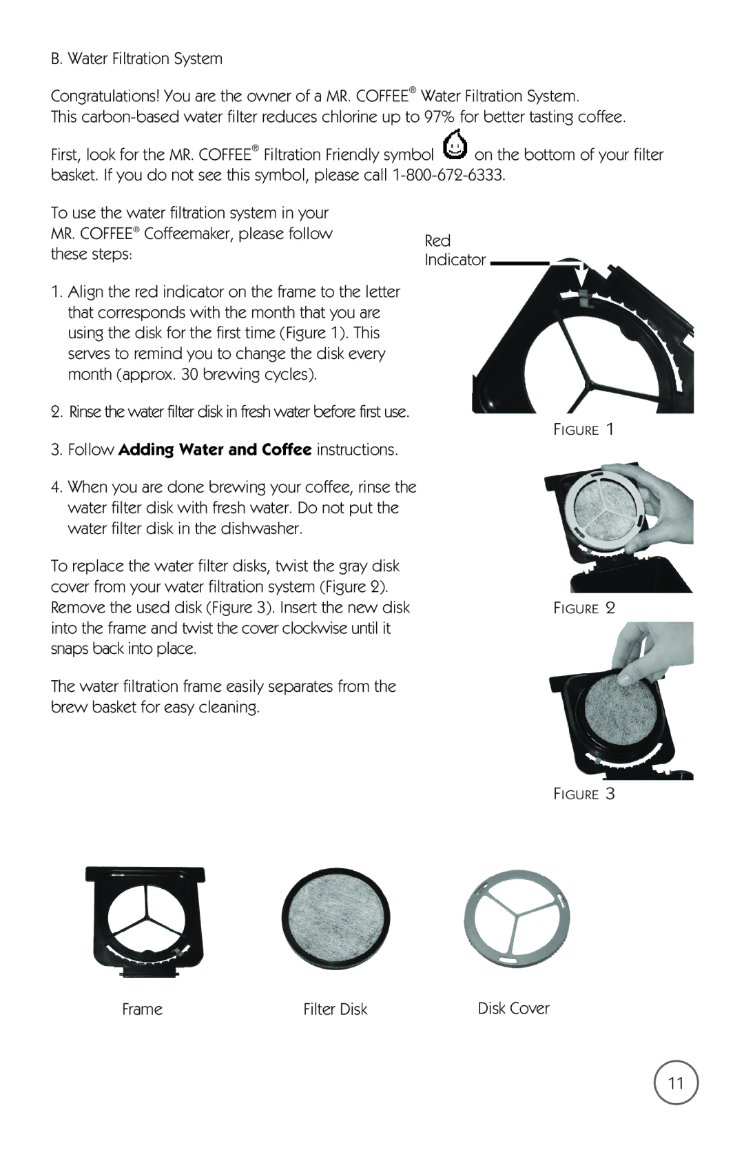 Mr. Coffee mrx35 manual Follow Adding Water and Coffee instructions 