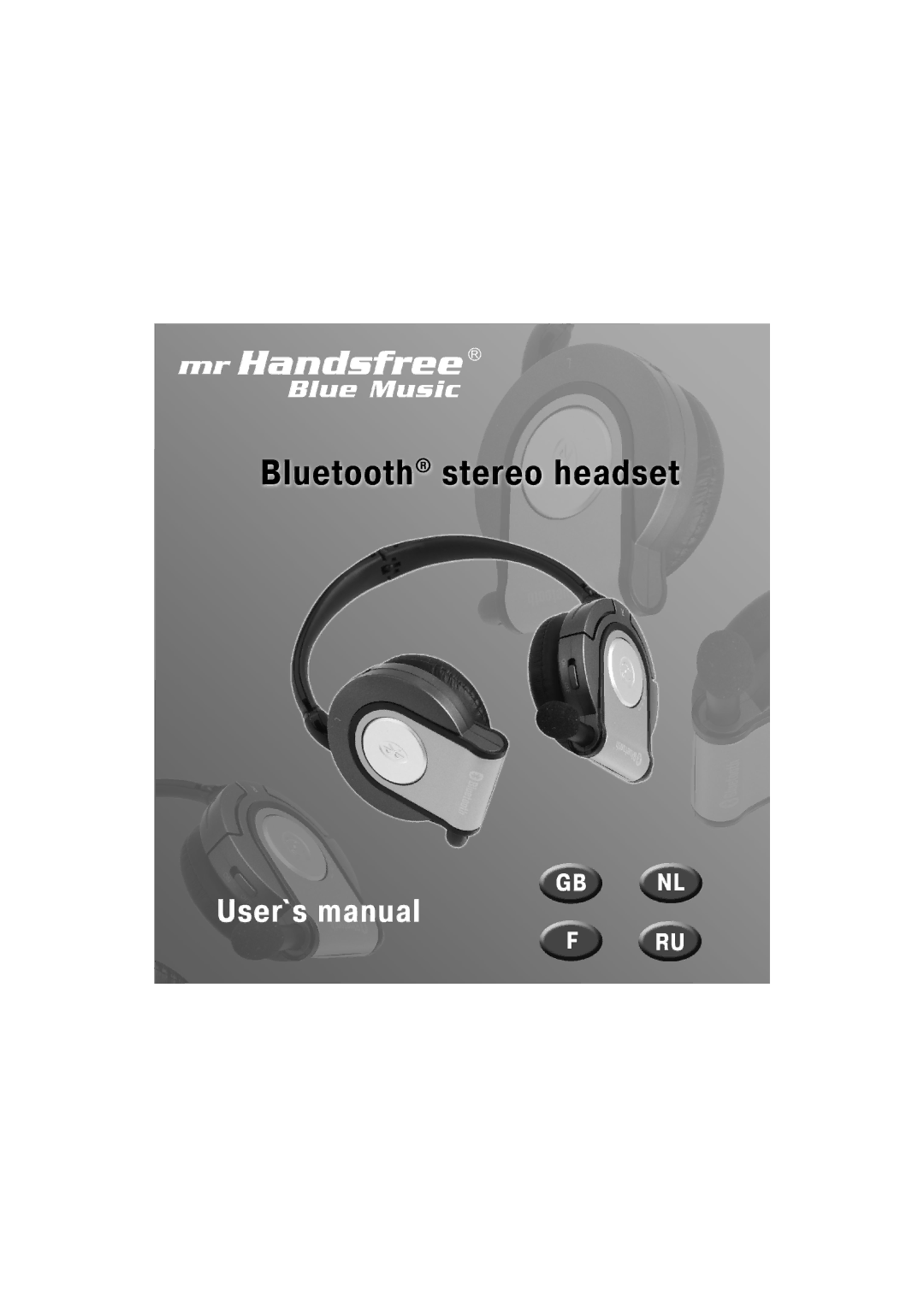 Mr Handsfree Blue Music I manual 