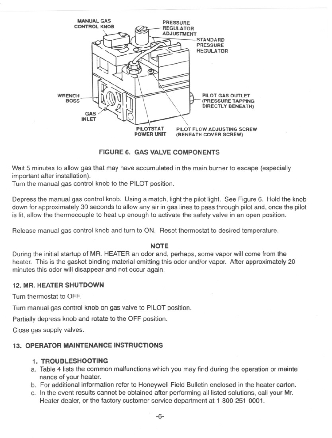 Mr. Heater MH40 LP manual 