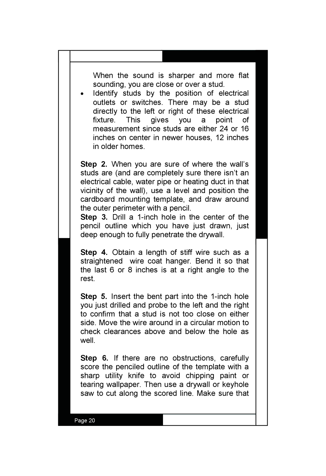 M&S Systems WG150W, WG100W, WG150C owner manual 