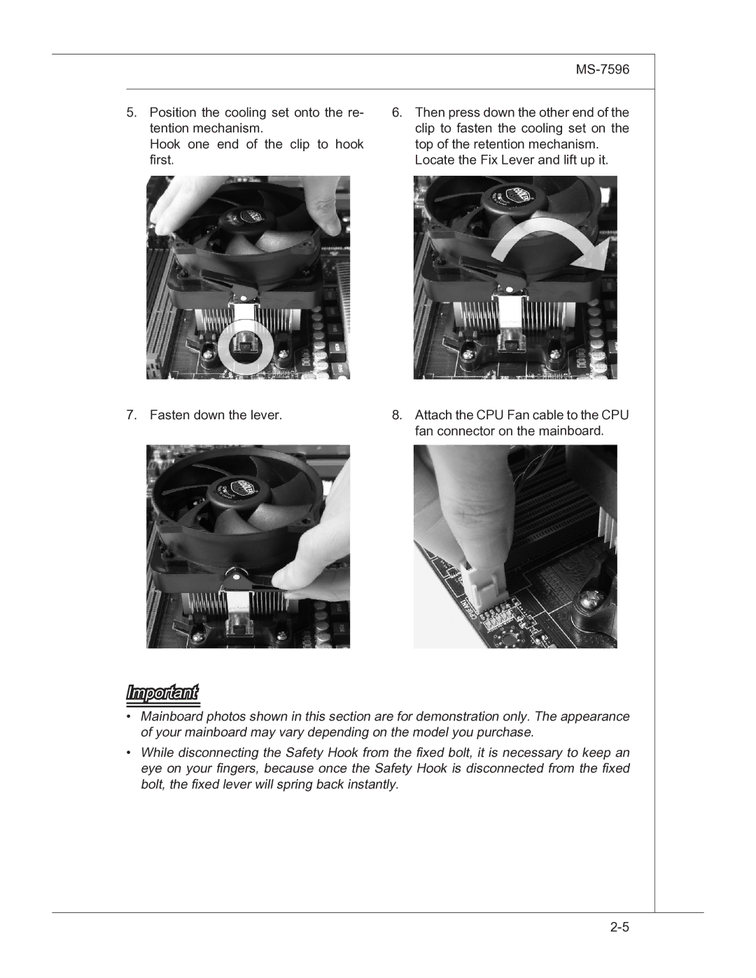 MSI 760GM manual MS-7596 