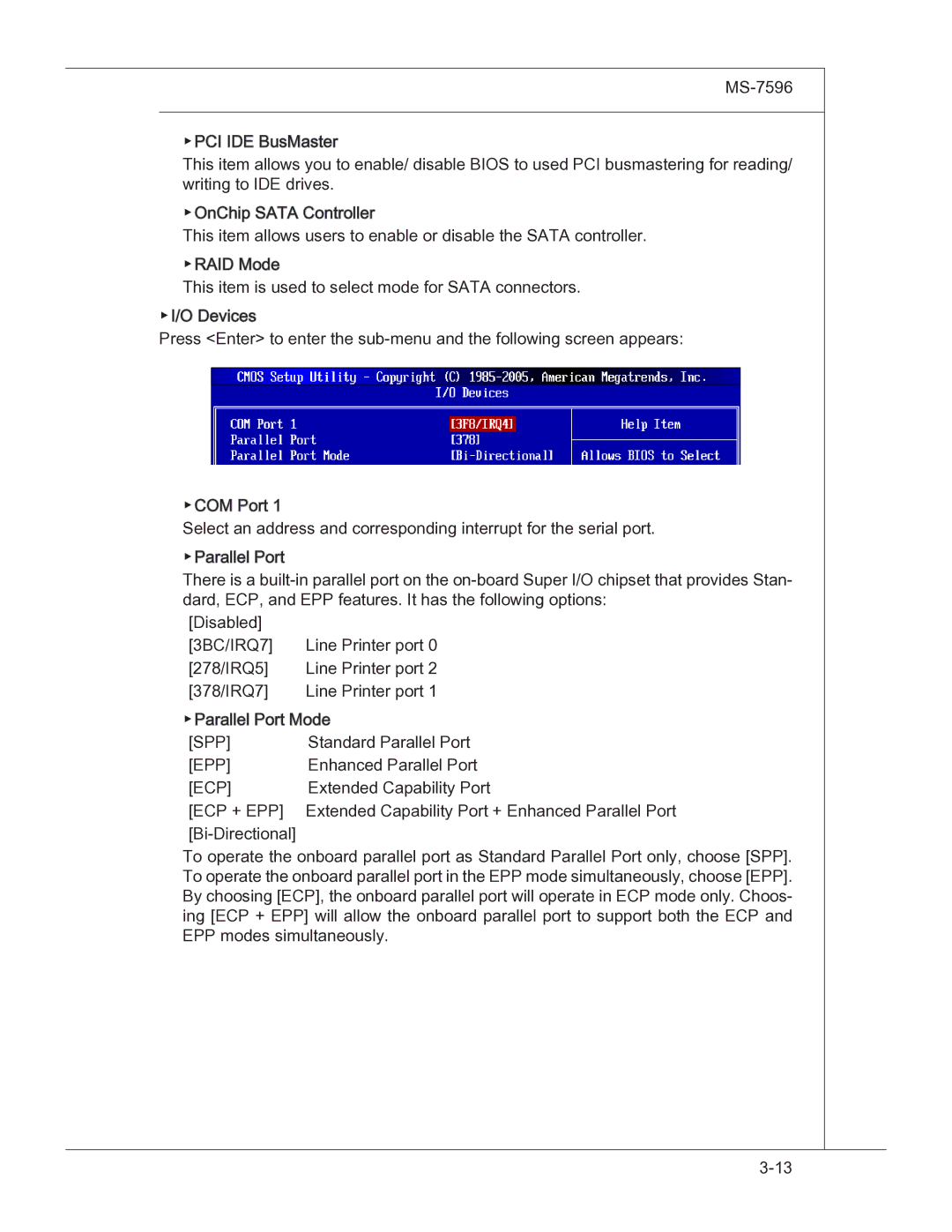 MSI 760GM manual Spp 