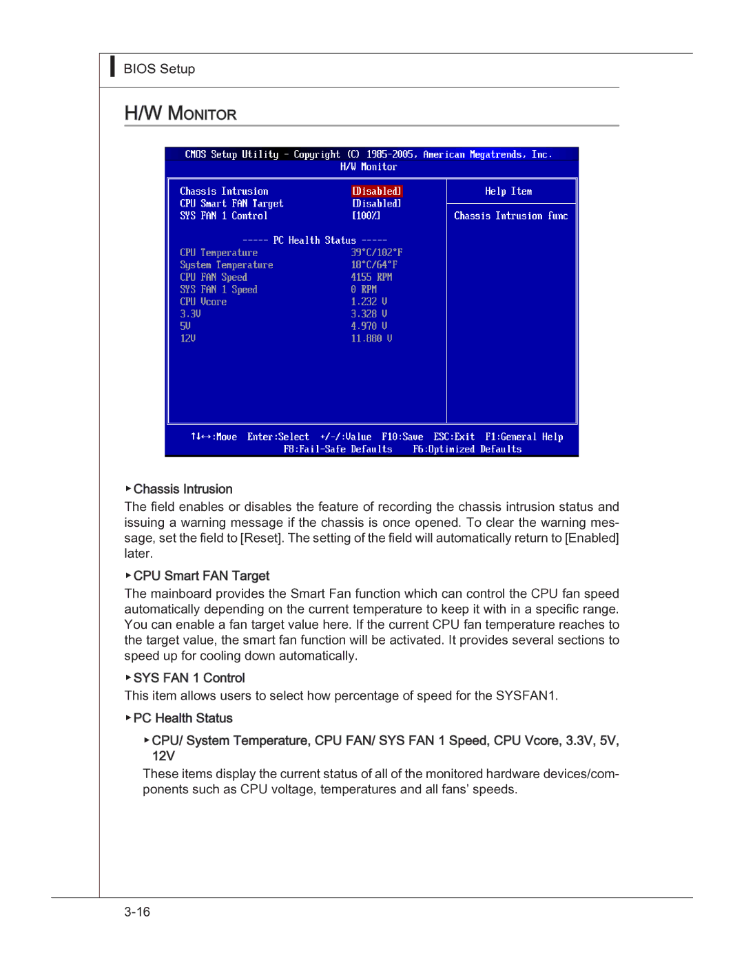 MSI 760GM manual Monitor 