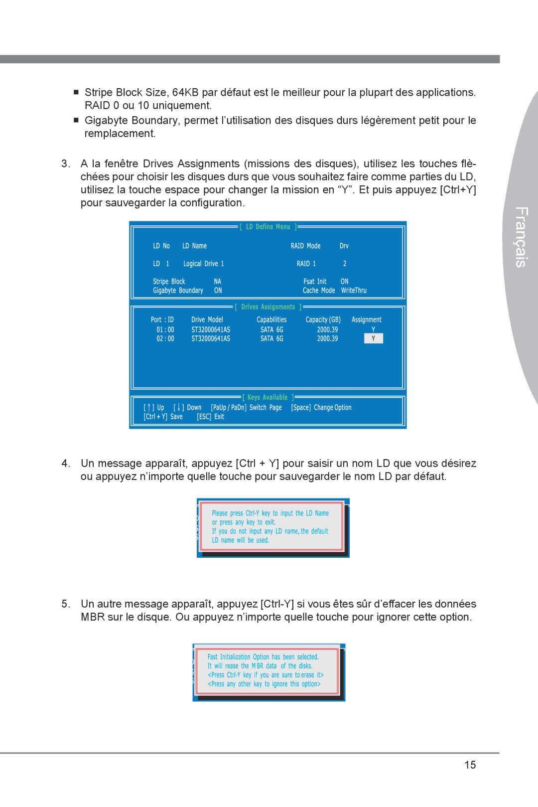 MSI 870A-G54 manual Français 