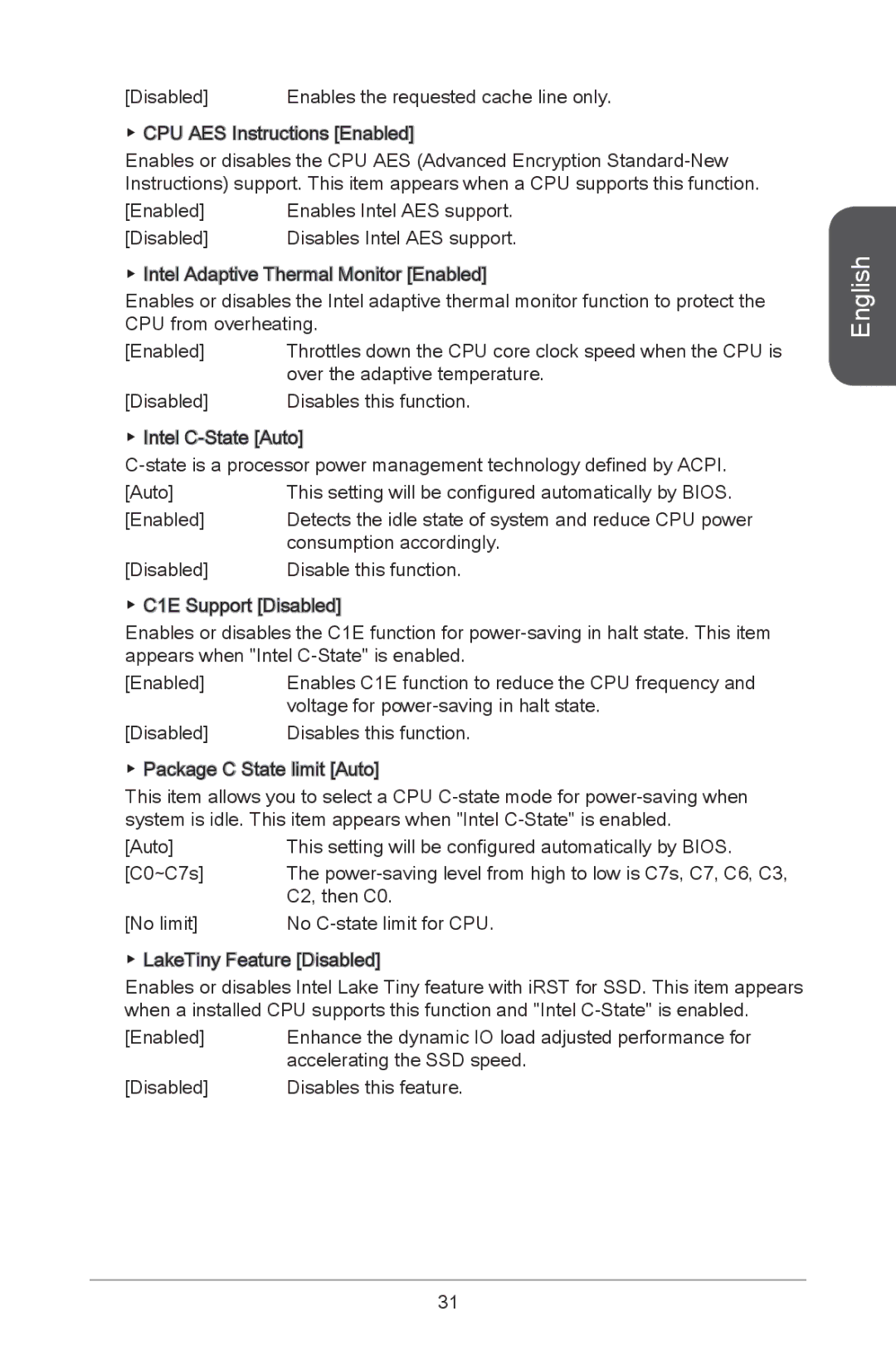 MSI B85M-P33 manual English 