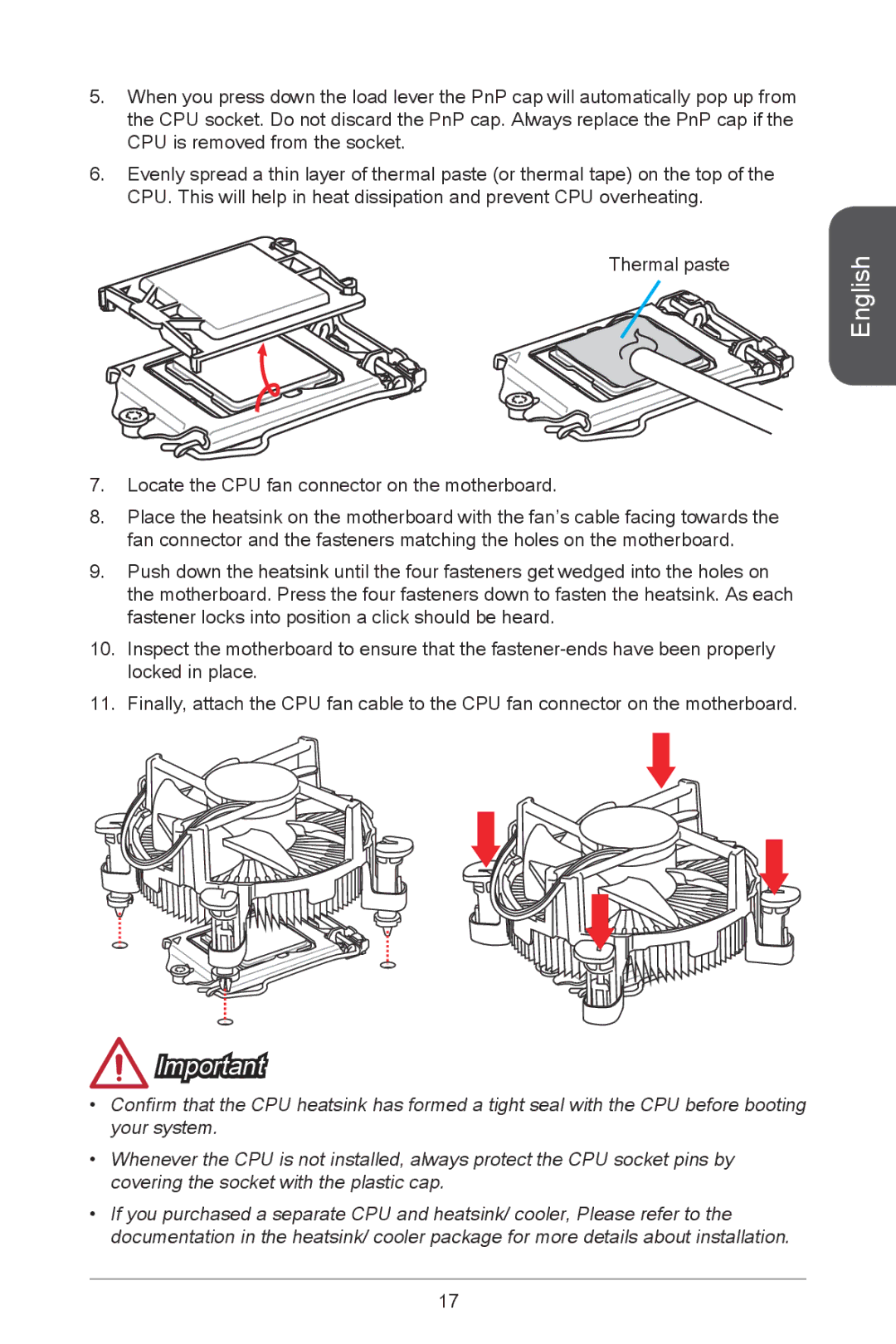 MSI B85M-P33 manual English 