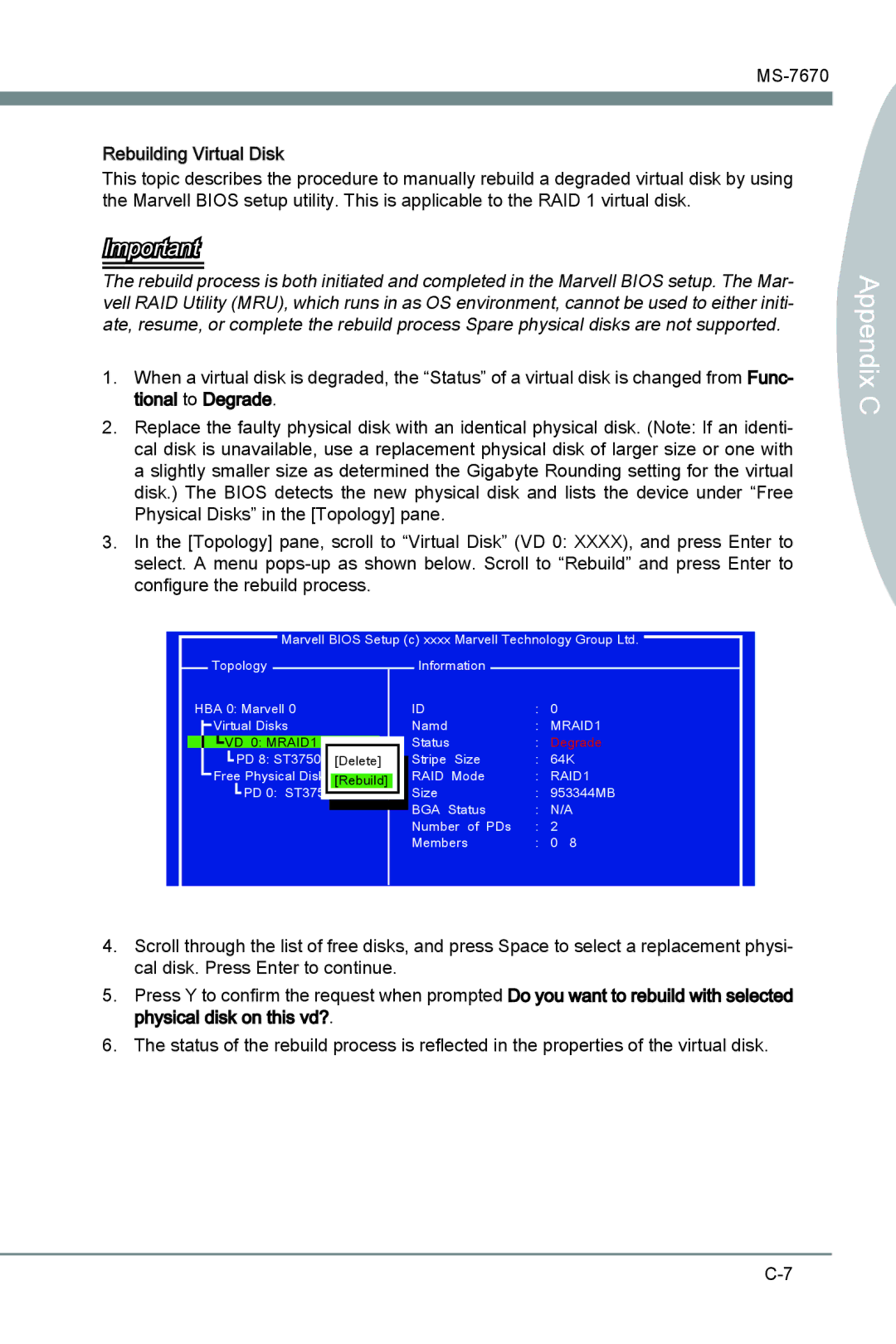 MSI Big Bang-Marshal (B3) manual Status 