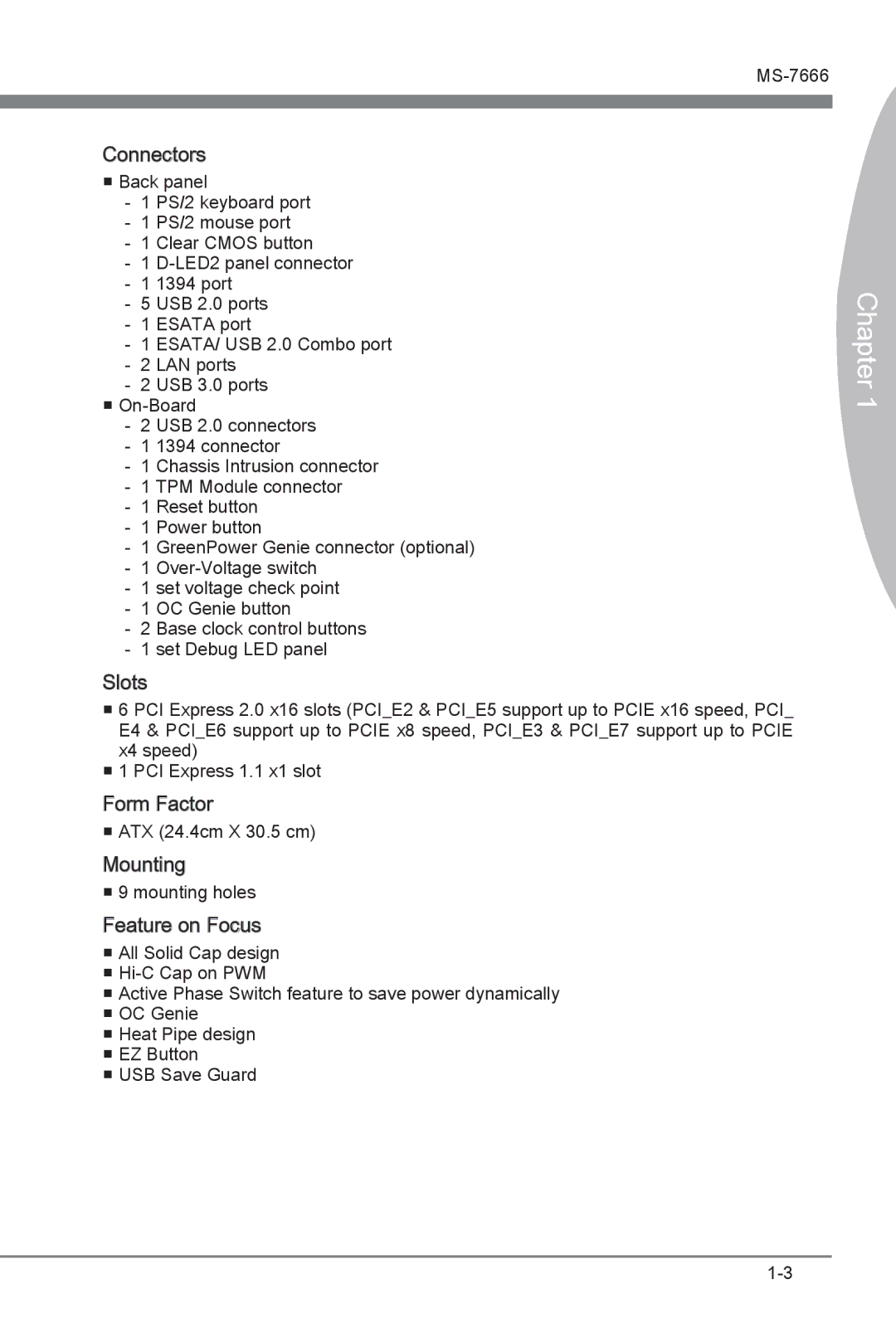 MSI Big Bang-XPower manual Chapter 