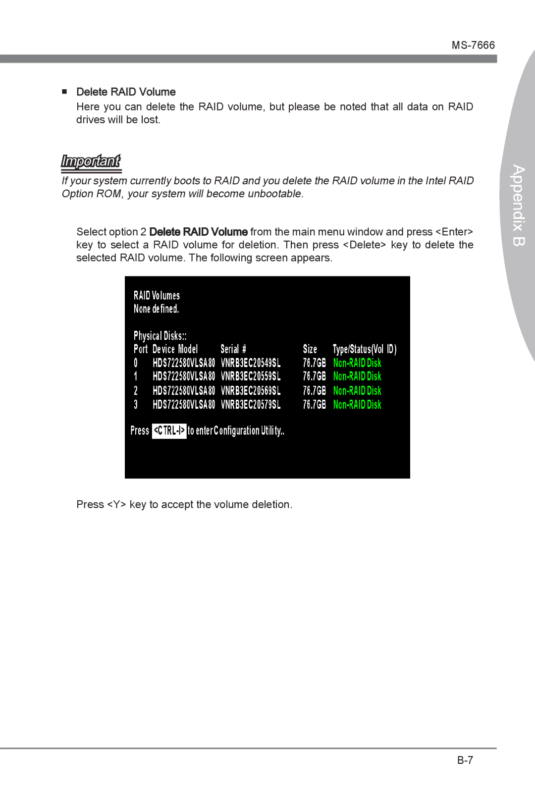 MSI Big Bang-XPower manual Appendix B 