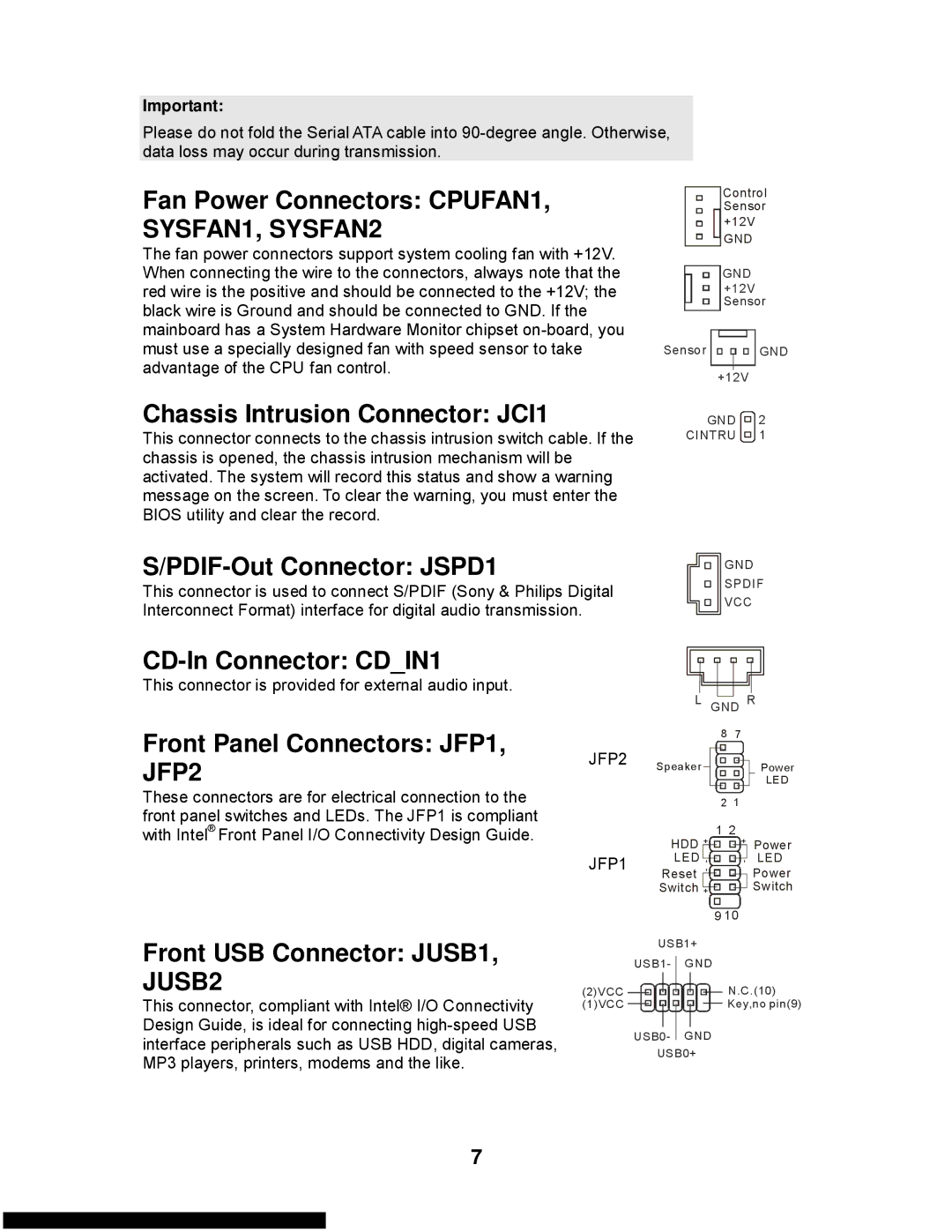 MSI G31M3-L V2 manual SYSFAN1, SYSFAN2, JUSB2 