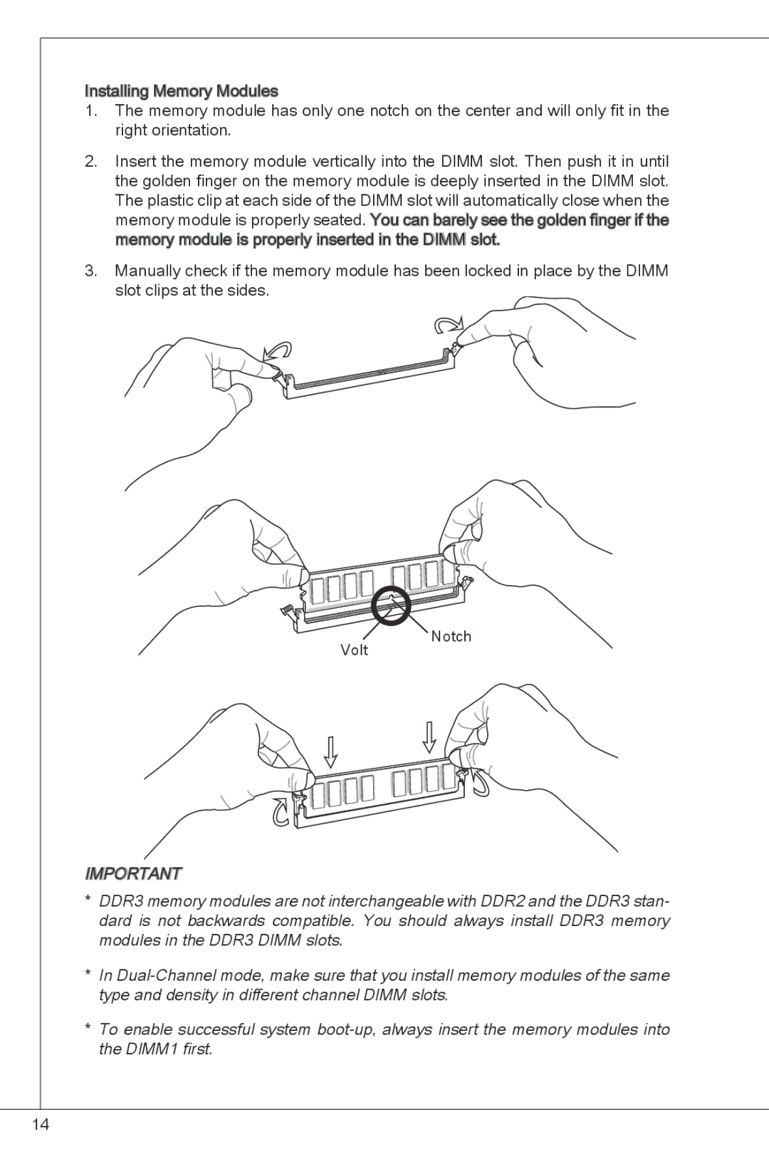 MSI G41M-E43 manual 