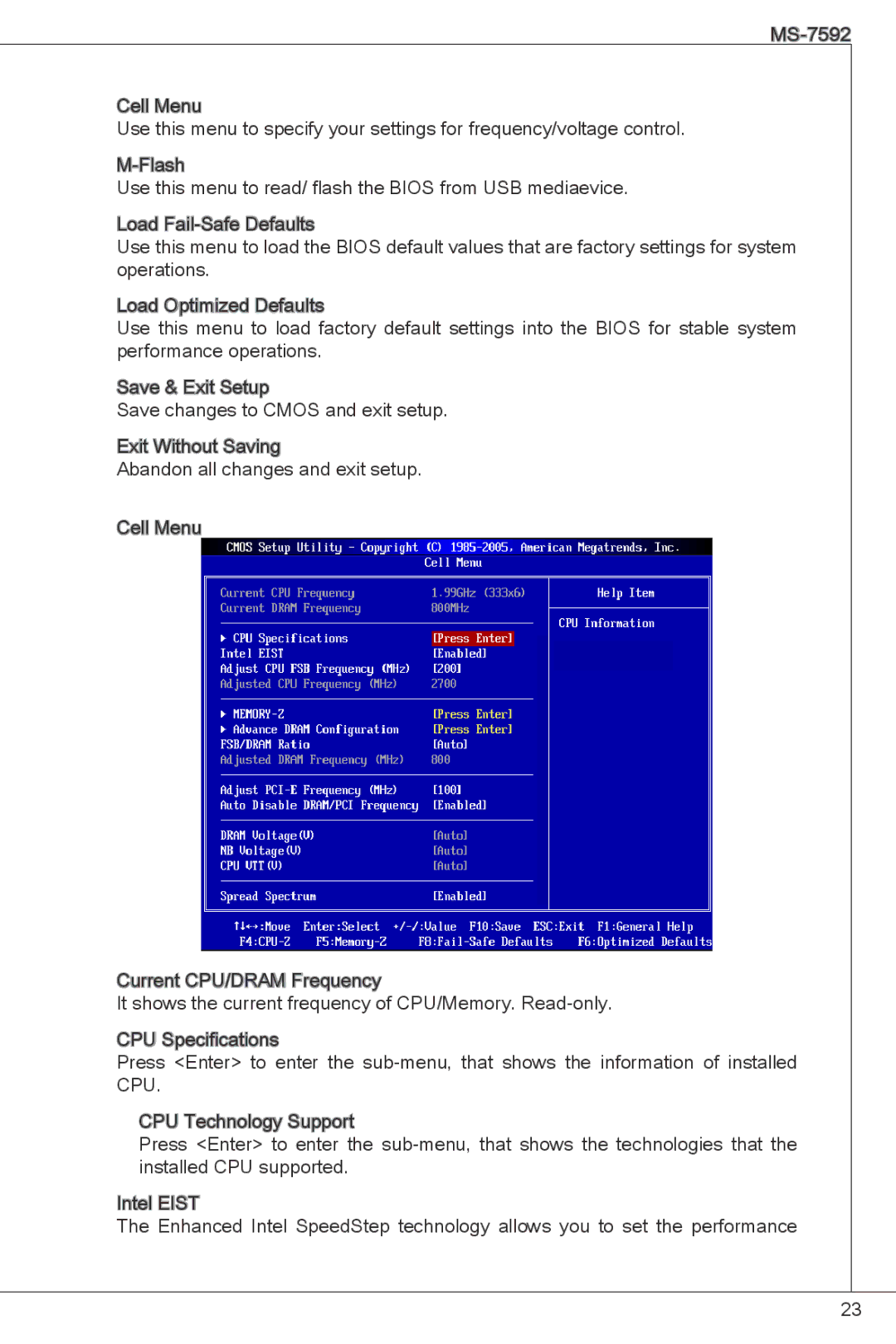 MSI G41M-E43 manual 