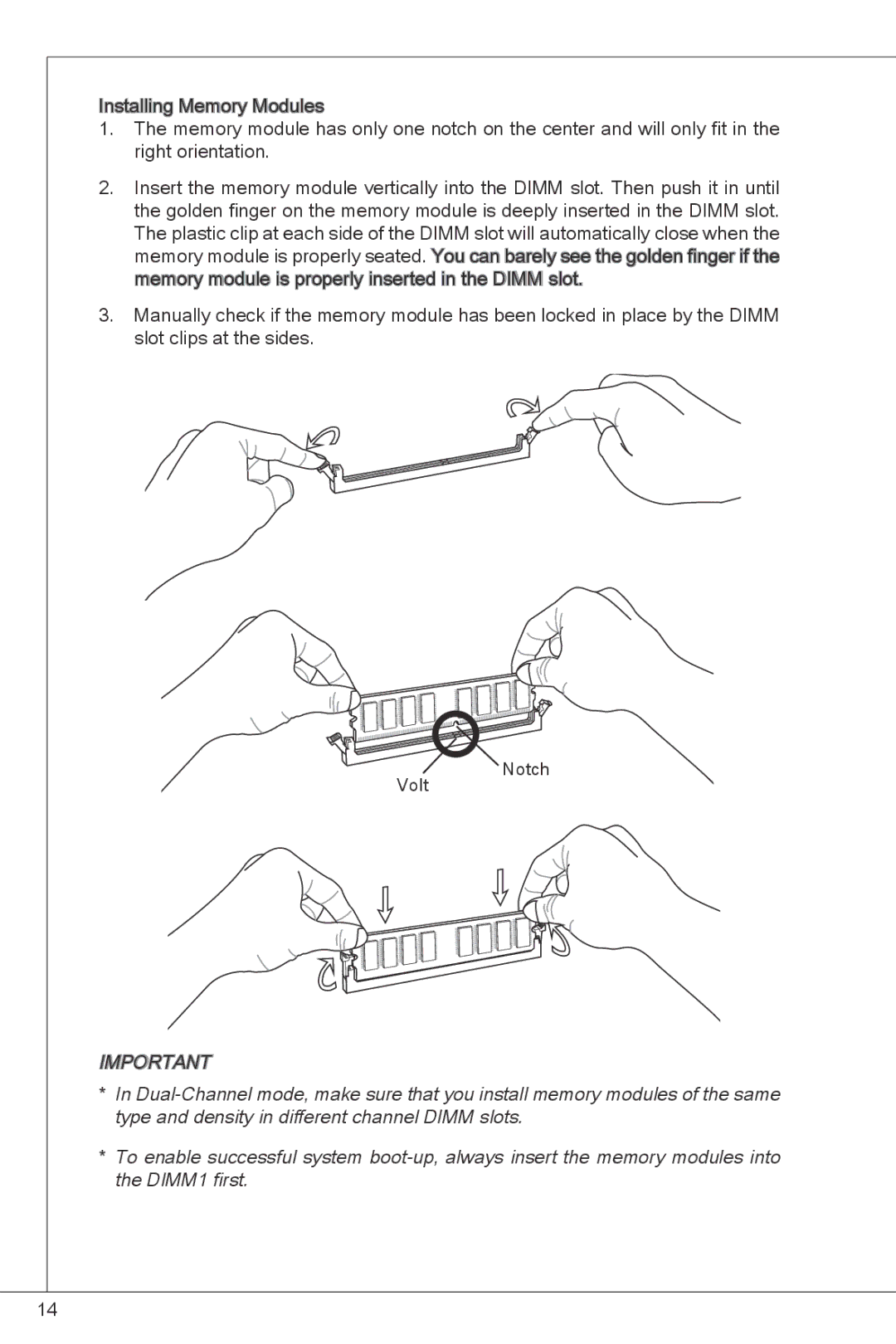 MSI G41M-P23 manual 