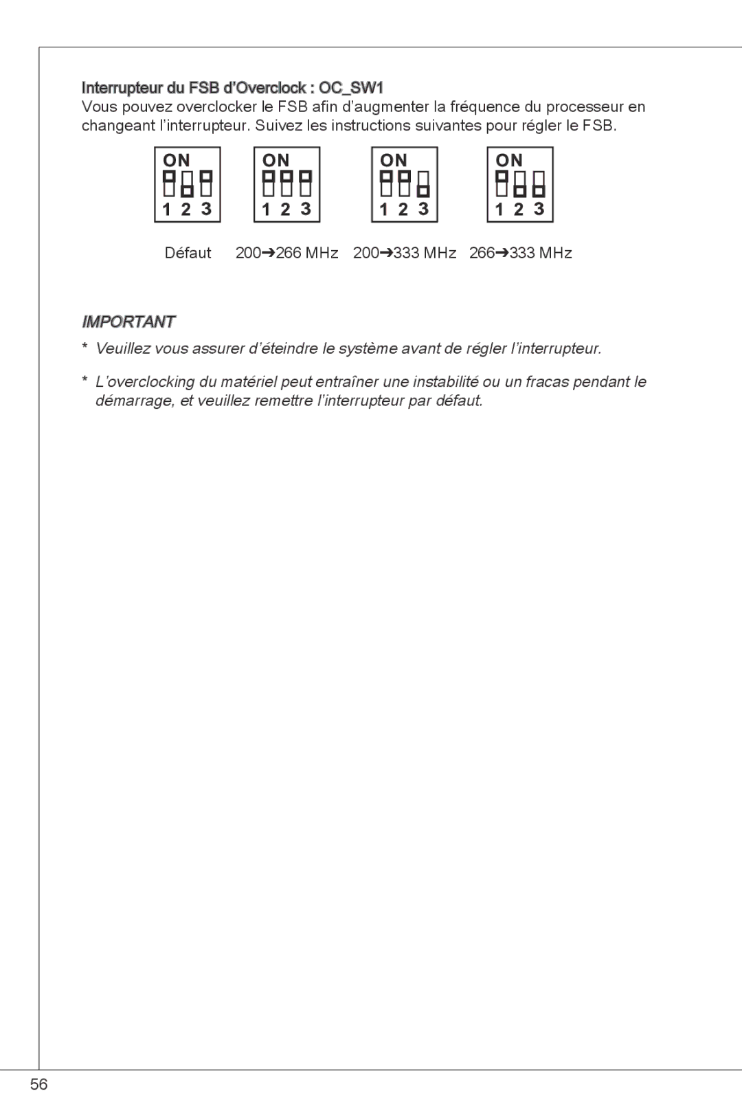 MSI G41M-P23 manual 