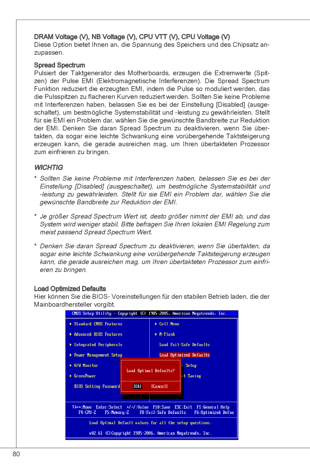 MSI G41M-P23 manual 