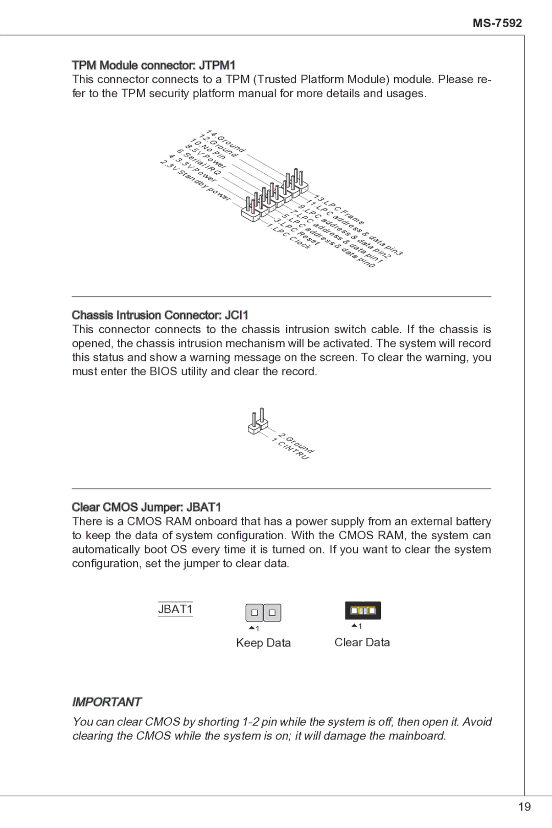 MSI G41M-P33 Combo manual JBAT1 