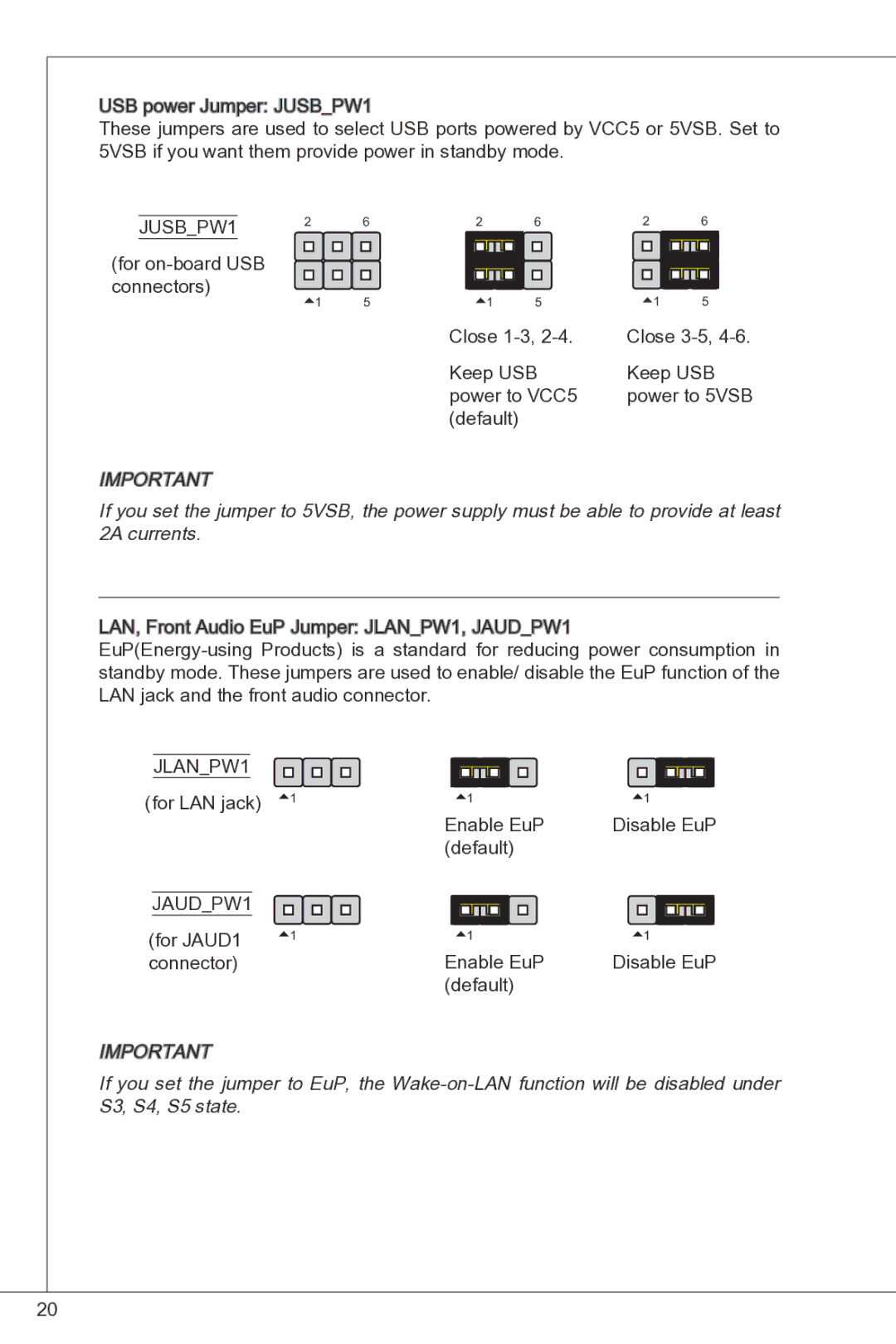 MSI G41M-P33 Combo manual JLANPW1 