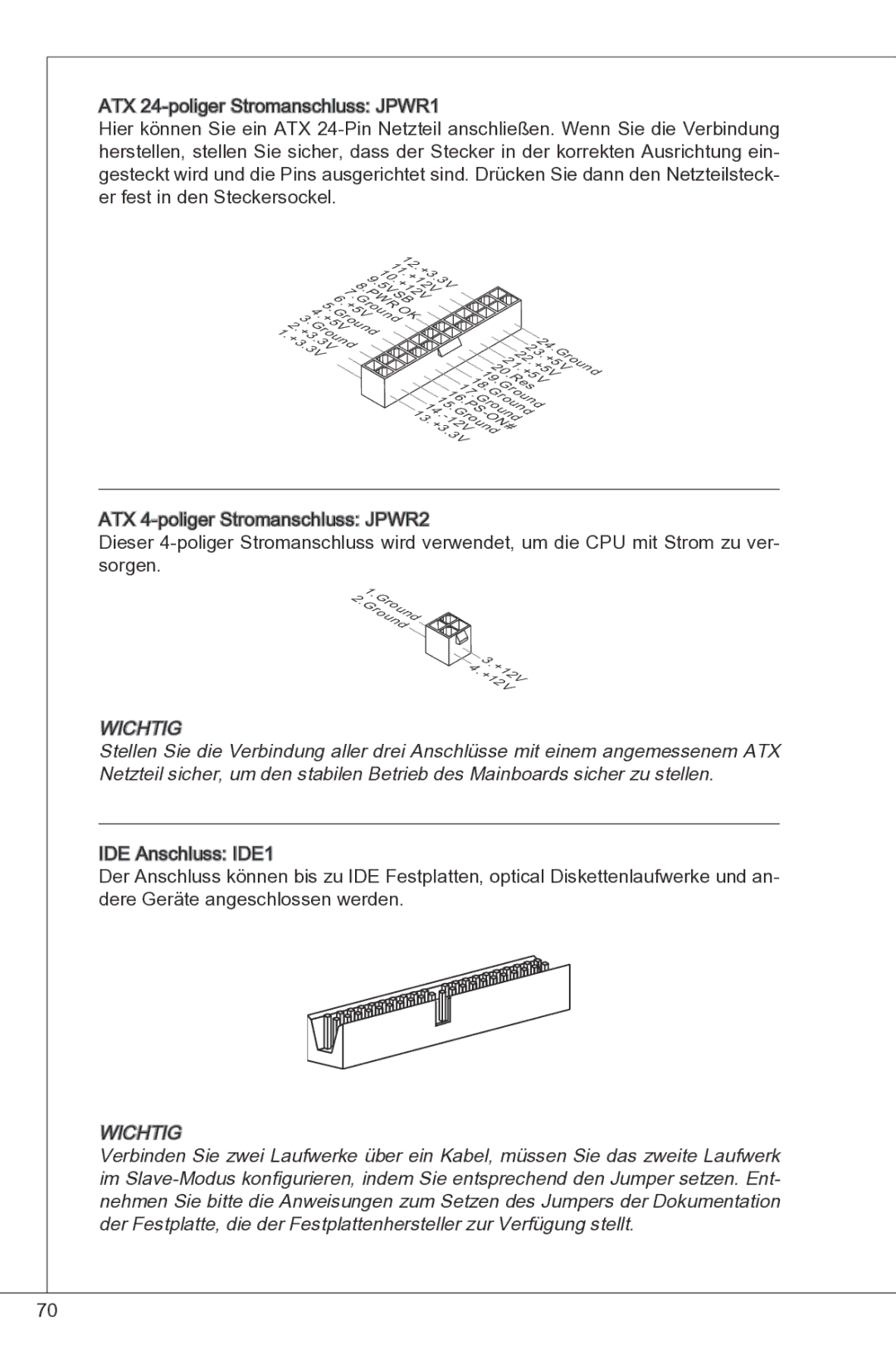 MSI G41M-P33 Combo manual PW5VSB 