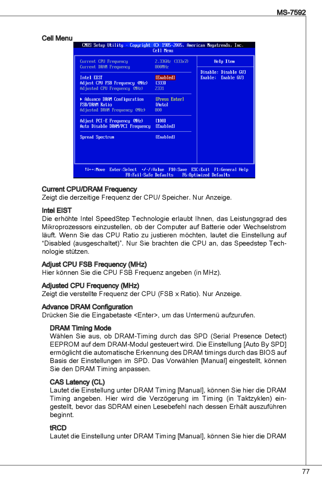 MSI G41M4-F manual 