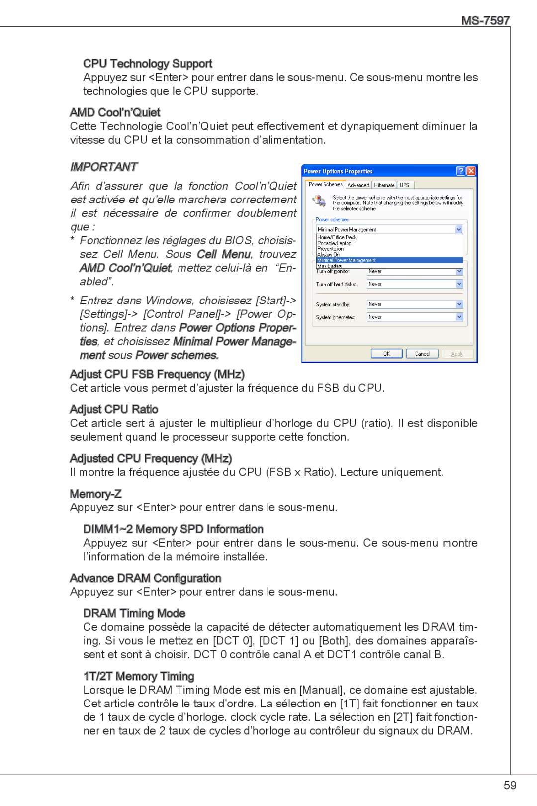 MSI GF615M-P33 manual 