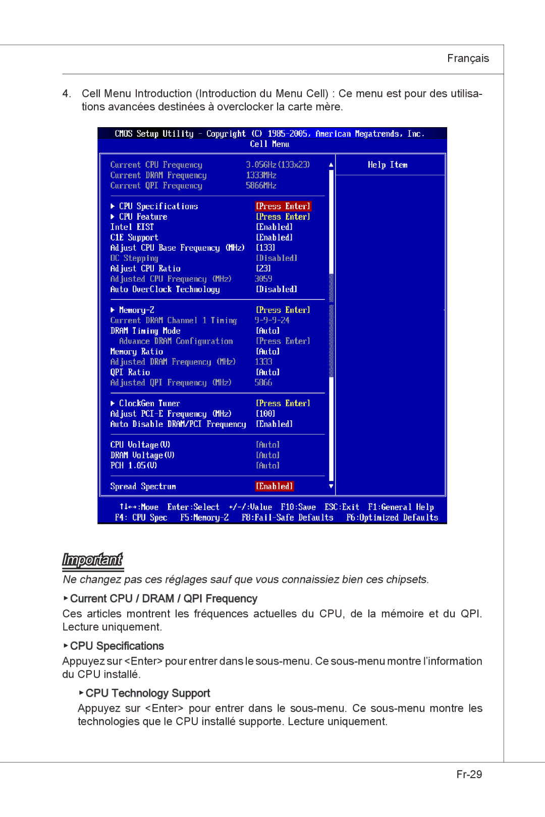 MSI H55M-E33 manual 