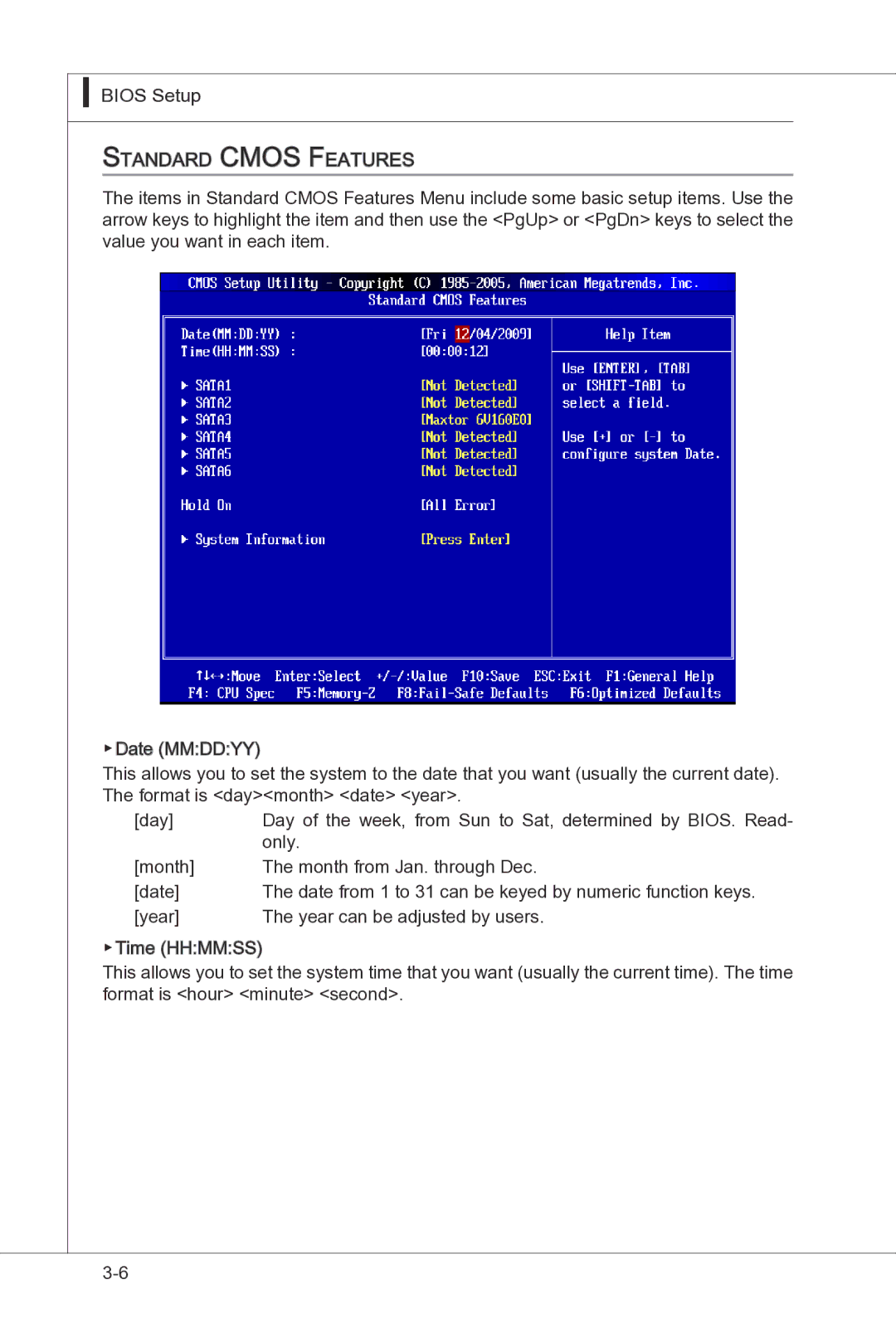 MSI H55M-P33 manual 