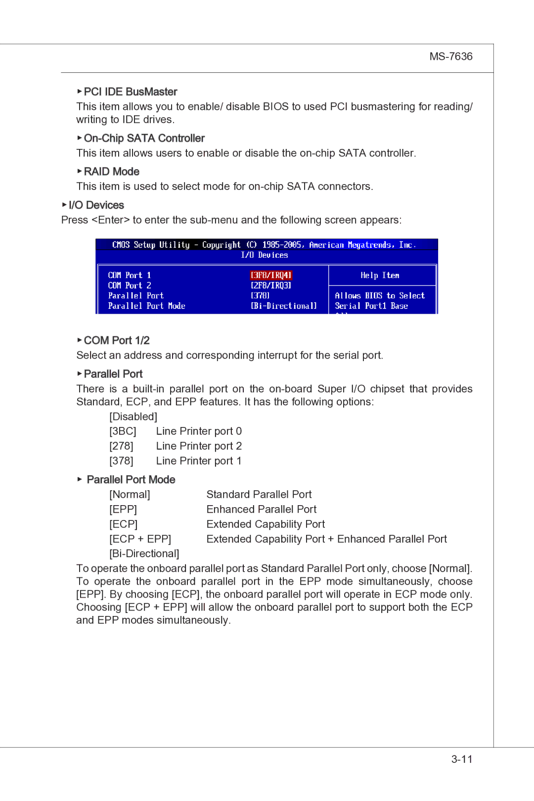 MSI H55M-P33 manual Epp 