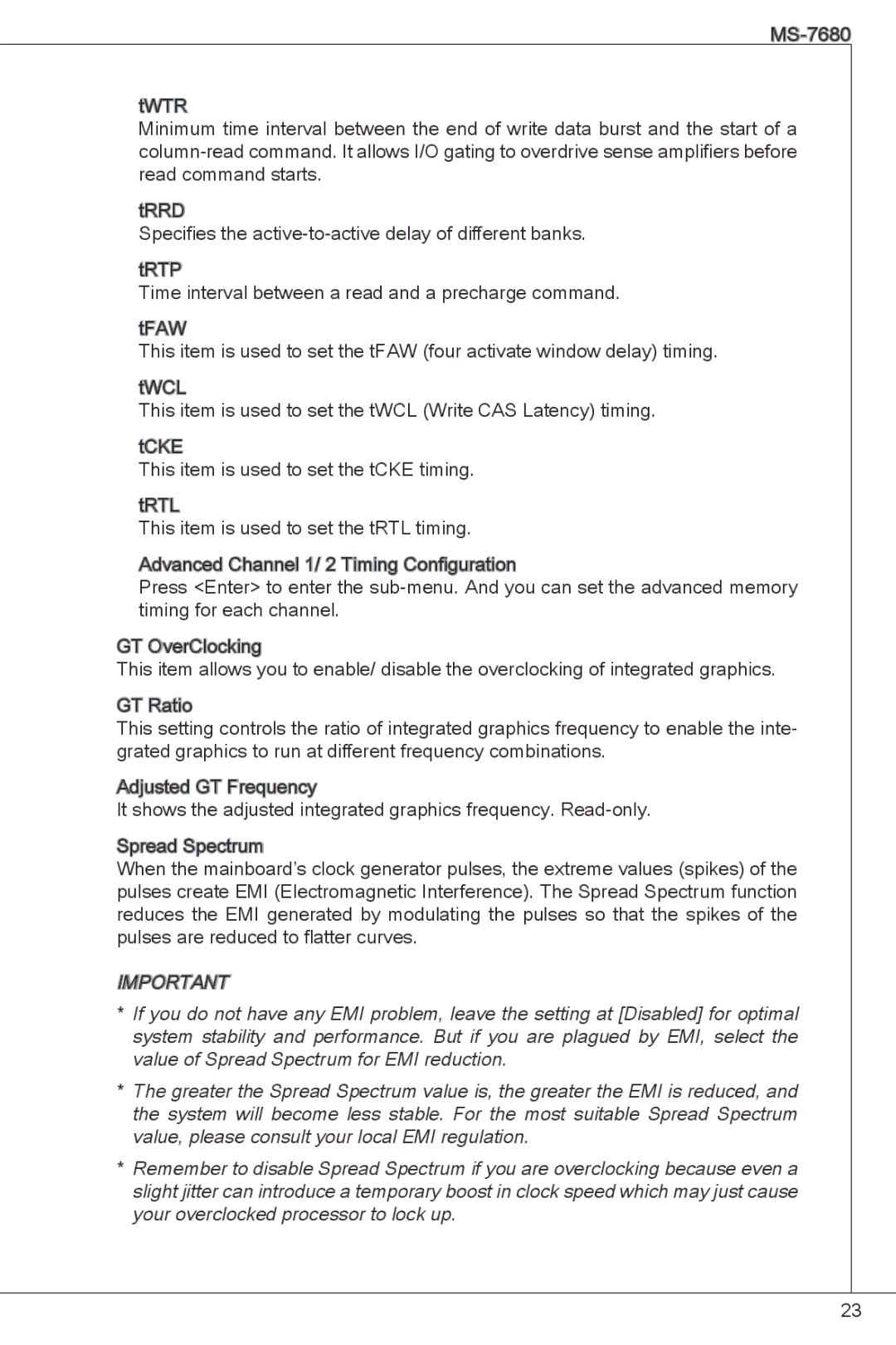 MSI H61M-P23 (B3) manual 