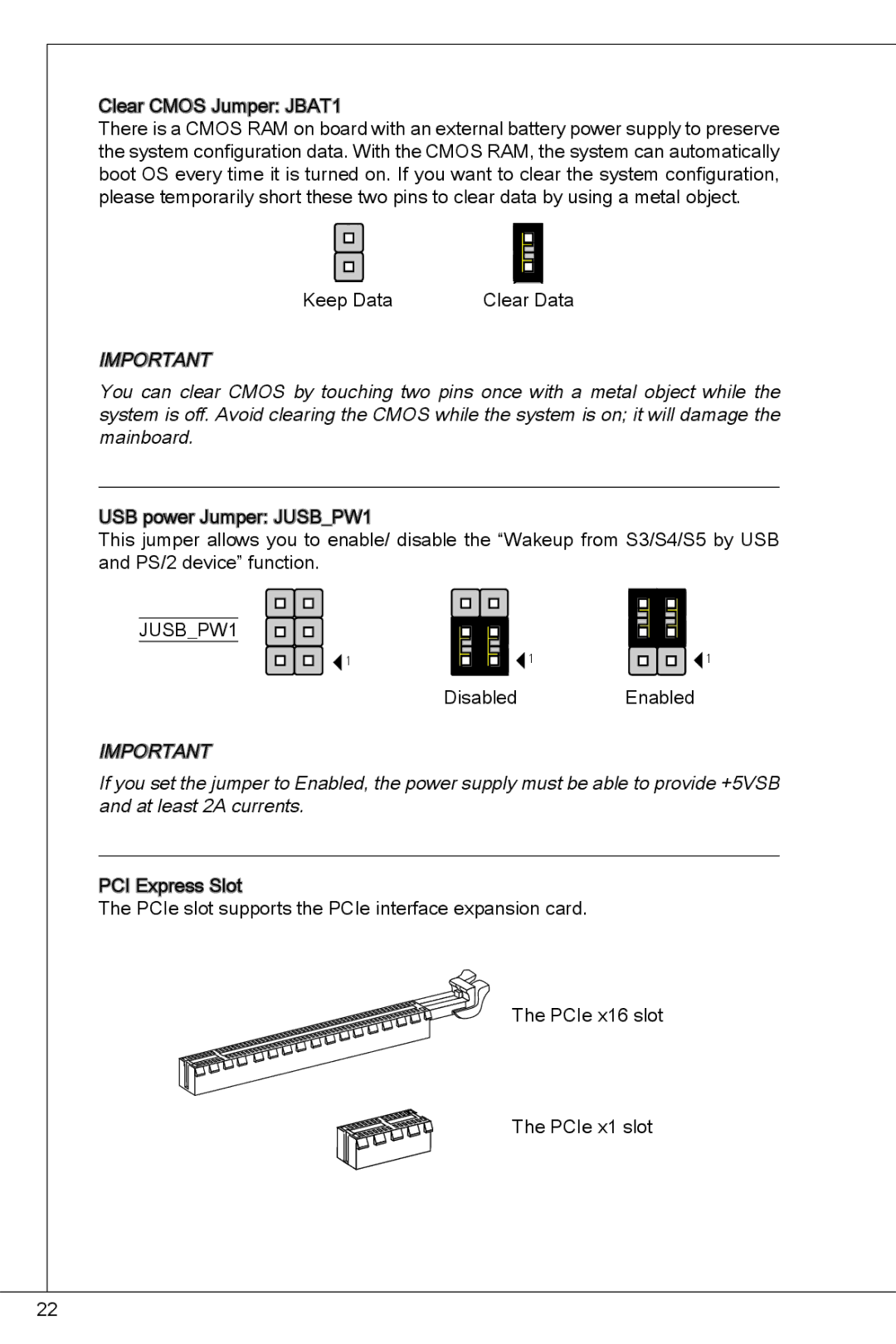 MSI H61M-P31/W8 manual JUSBPW1 