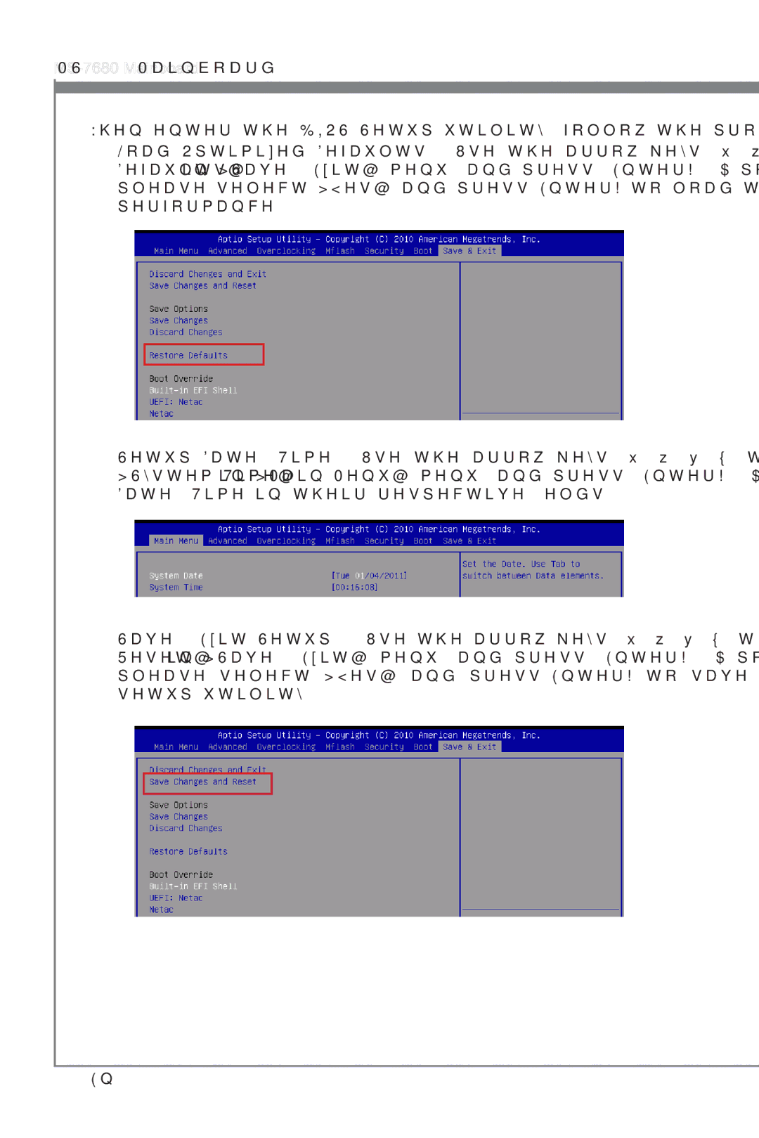 MSI H67MS-E23 (B3) manual 