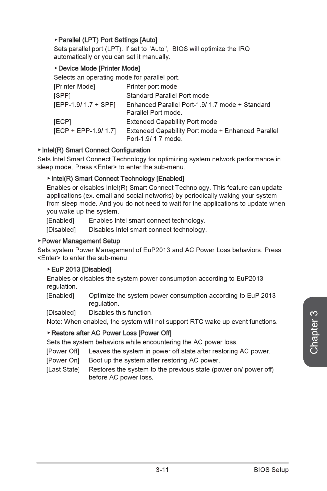 MSI H87M-G43 manual Spp, Ecp 