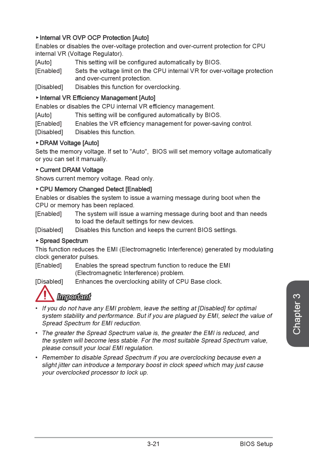 MSI H87M-G43 manual Over-current protection 