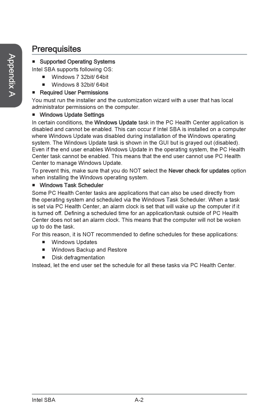 MSI H87M-G43 manual Appendix a, Prerequisites 