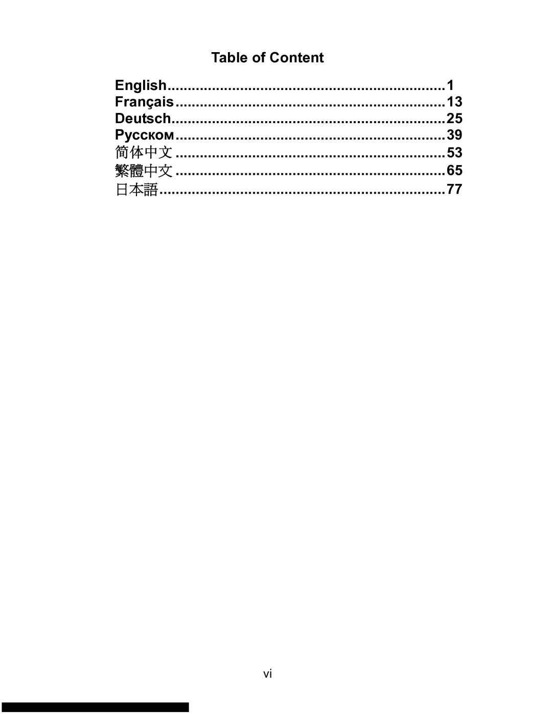 MSI K9N6SGM-V manual Table of Content 