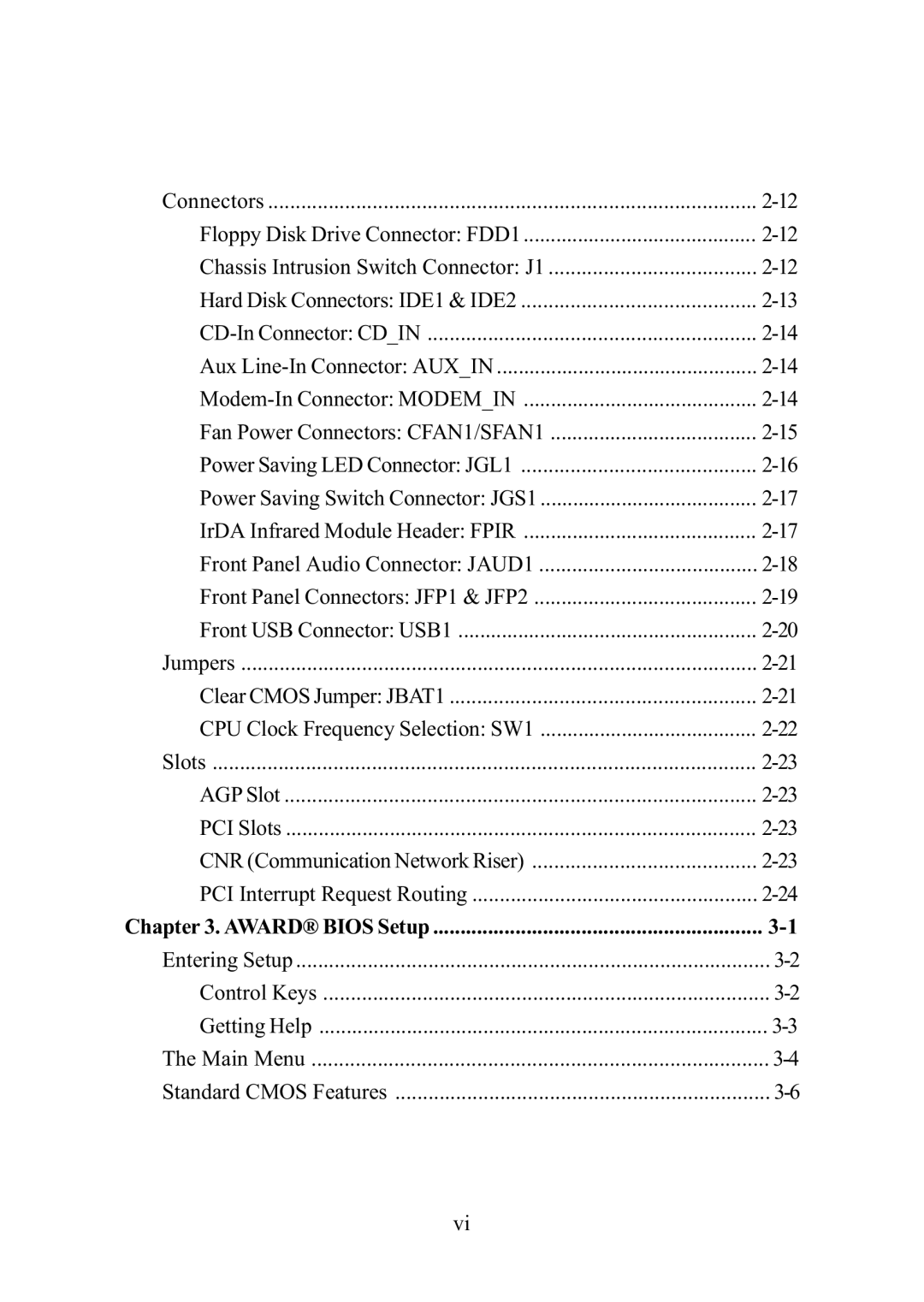 MSI ms-6382 manual 