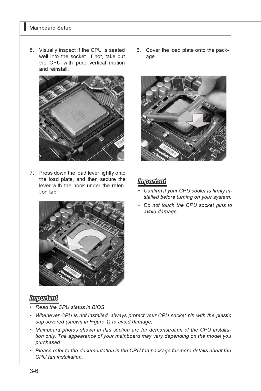 MSI MS-9297 manual 