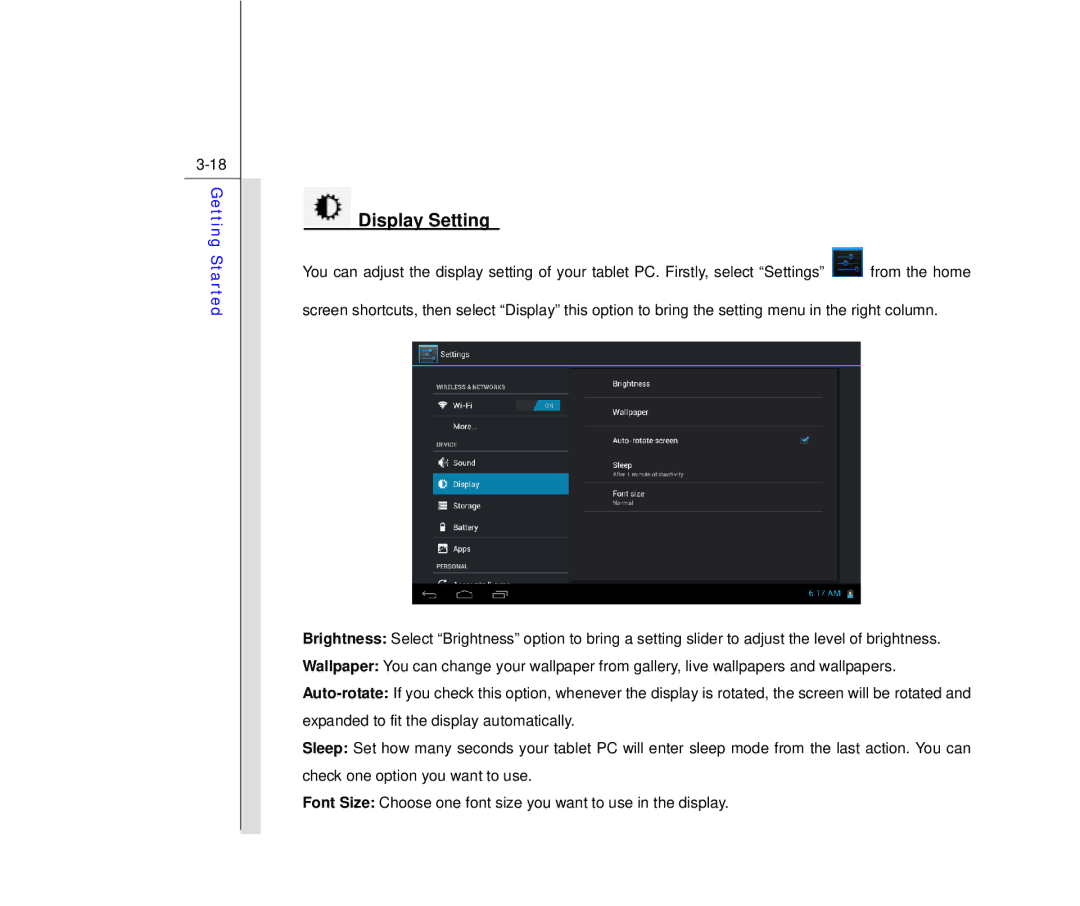 MSI MS N7Y2 manual Display Setting 