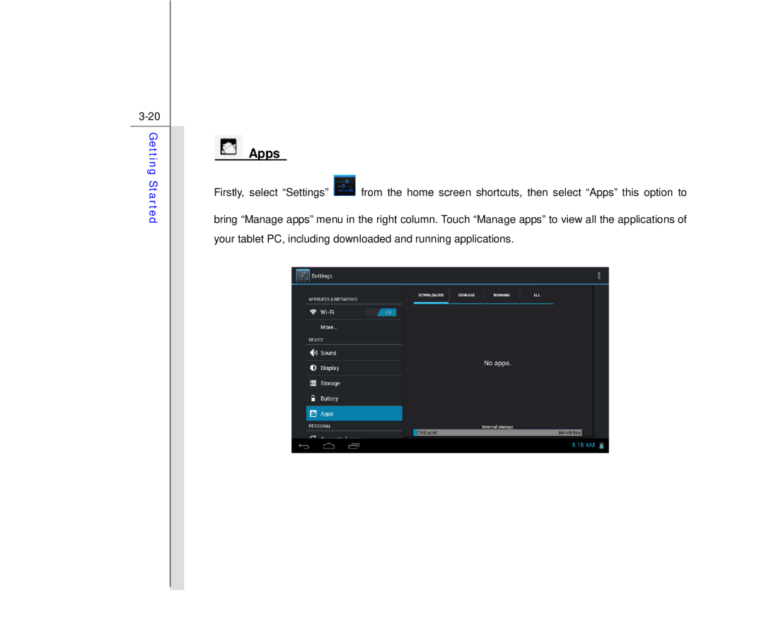 MSI MS N7Y2 manual Apps 