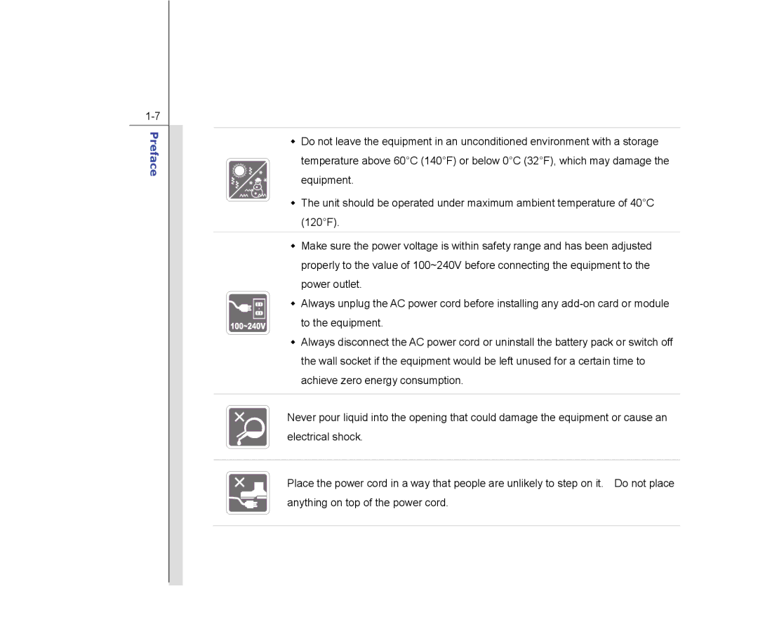 MSI MSI WindPad 110W-014US manual Preface 