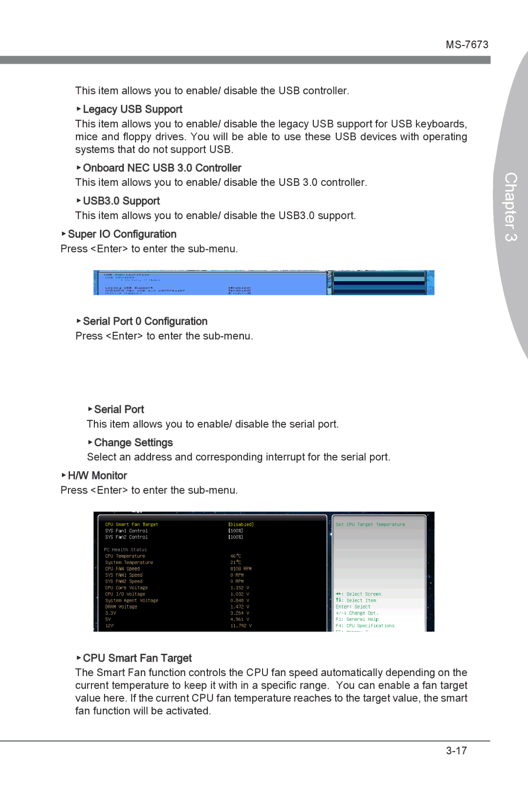 MSI P67A-G43 (B3) manual Chapter 